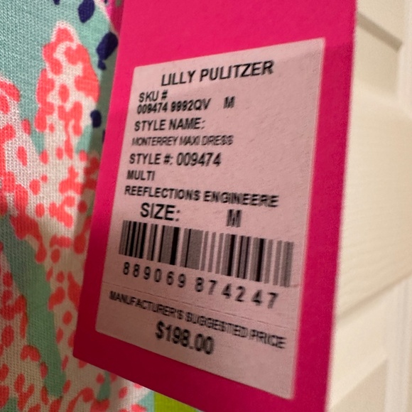 NWT Lilly Pulitzer, Monterrey Maxi Dress  Size Medium - Picture 13 of 16